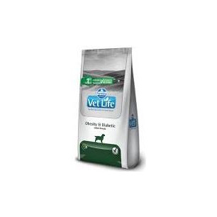 VET LIFE CANINO OBESITY  DIABETIC X 2kg