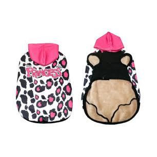ABRIGO FELPADO CAPUCHA PRINCESS T20