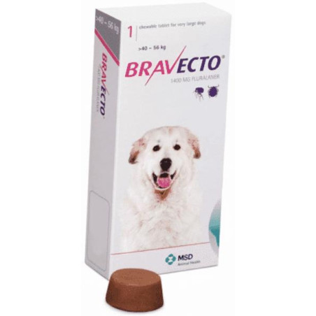 BRAVECTO 1400 mg 1 TAB 40-56 kg