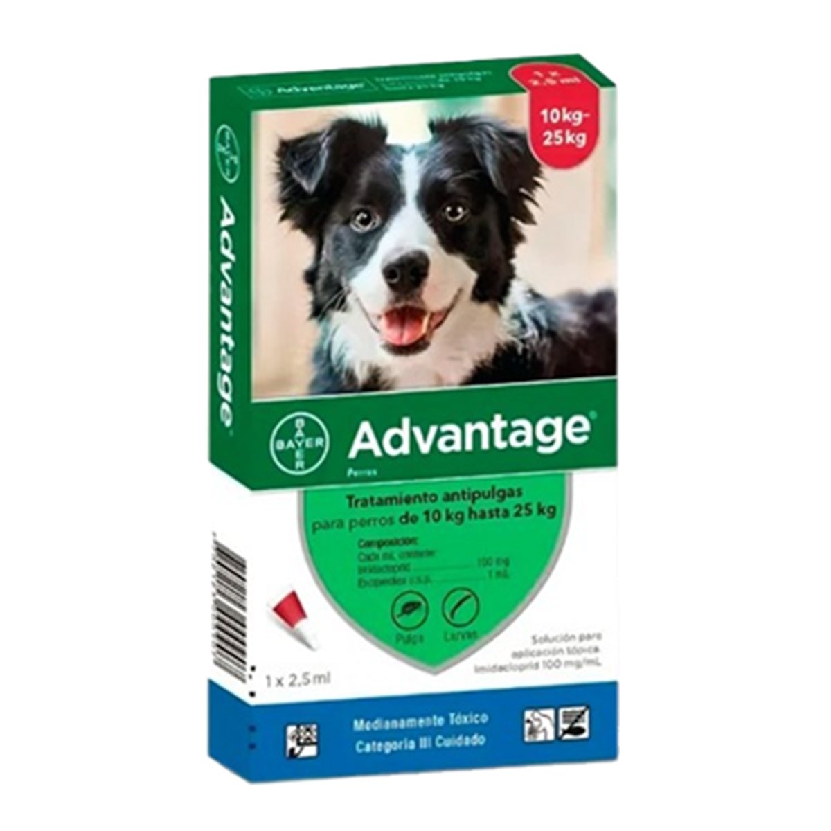 ADVANTAGE PERROS 10-25 kg 2.5 ml