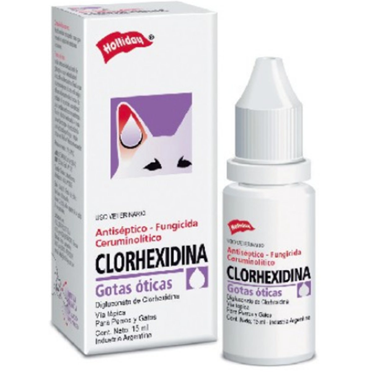 CLORHEXIDINA GOTAS ÓTICAS 15 ml