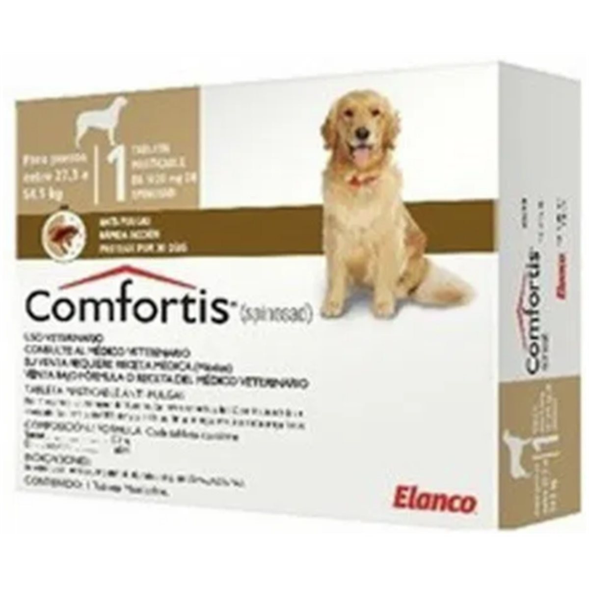 COMFORTIS (27 a 54 kg) * 1620 mg CAFE