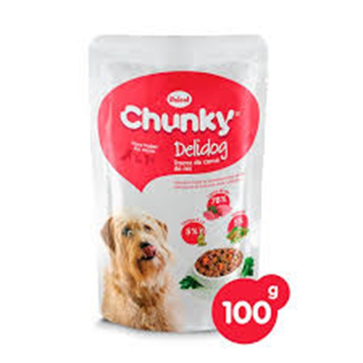 CHUNKY DELIDOG TROZOS CARNE * 100 gr