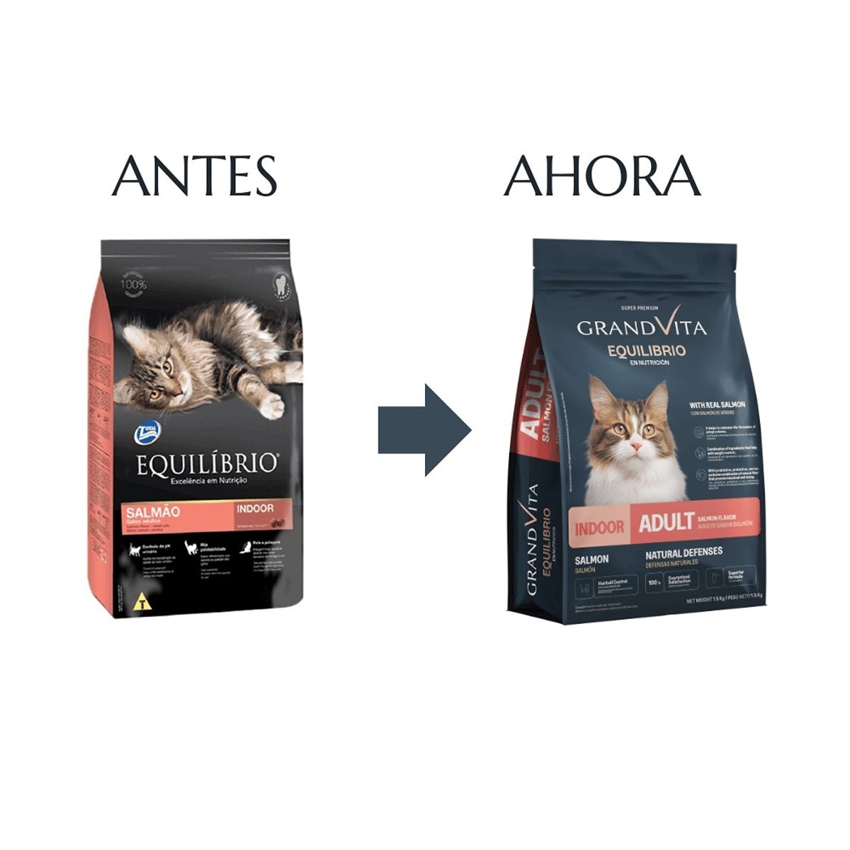 EQUILIBRIO GATO ADULT SALMON VITA *1.5kg