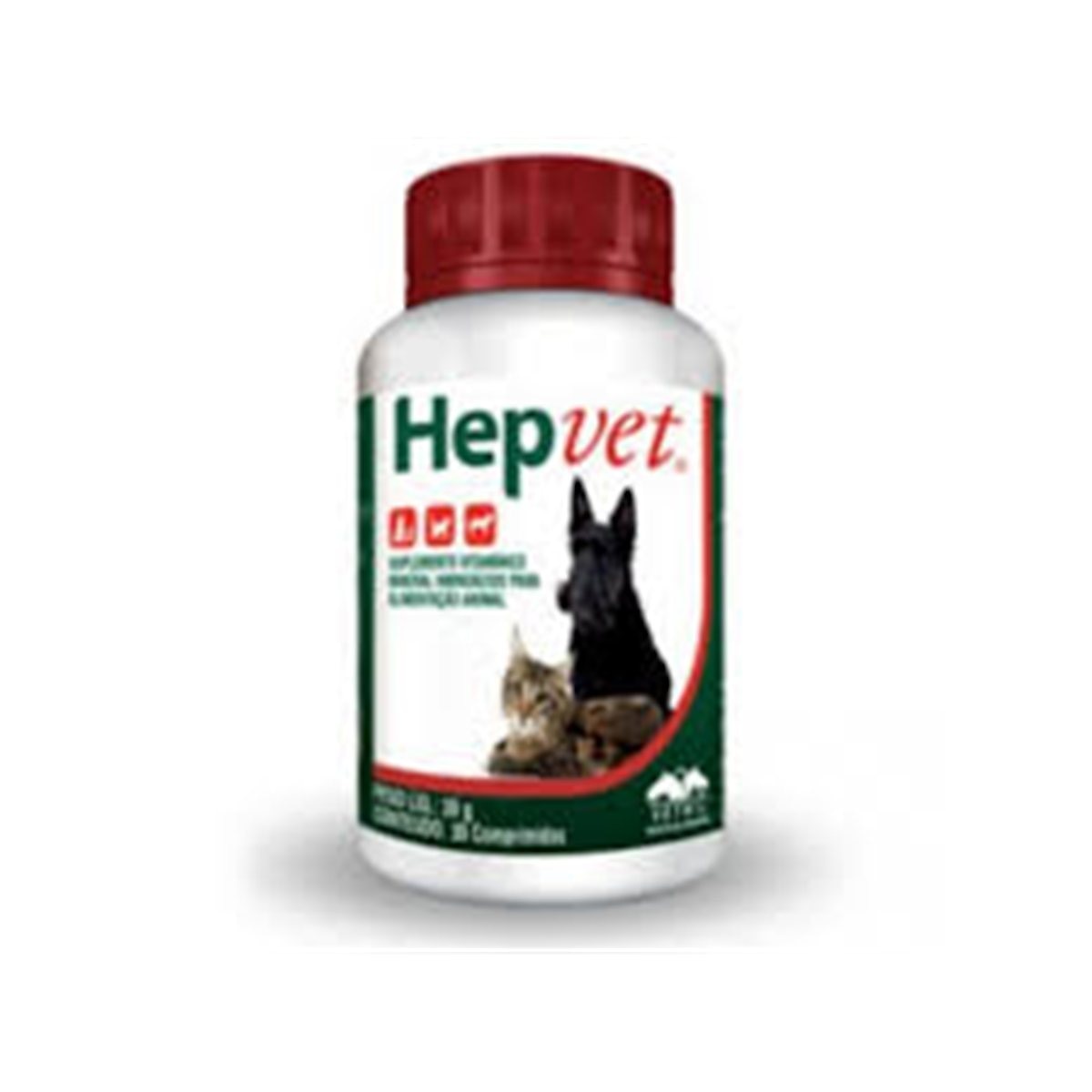 HEPVET 30 COMP 30 gr