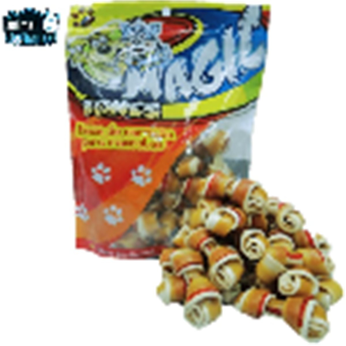 HUESO DE CARNAZA SABOR CARNE * 24 uds