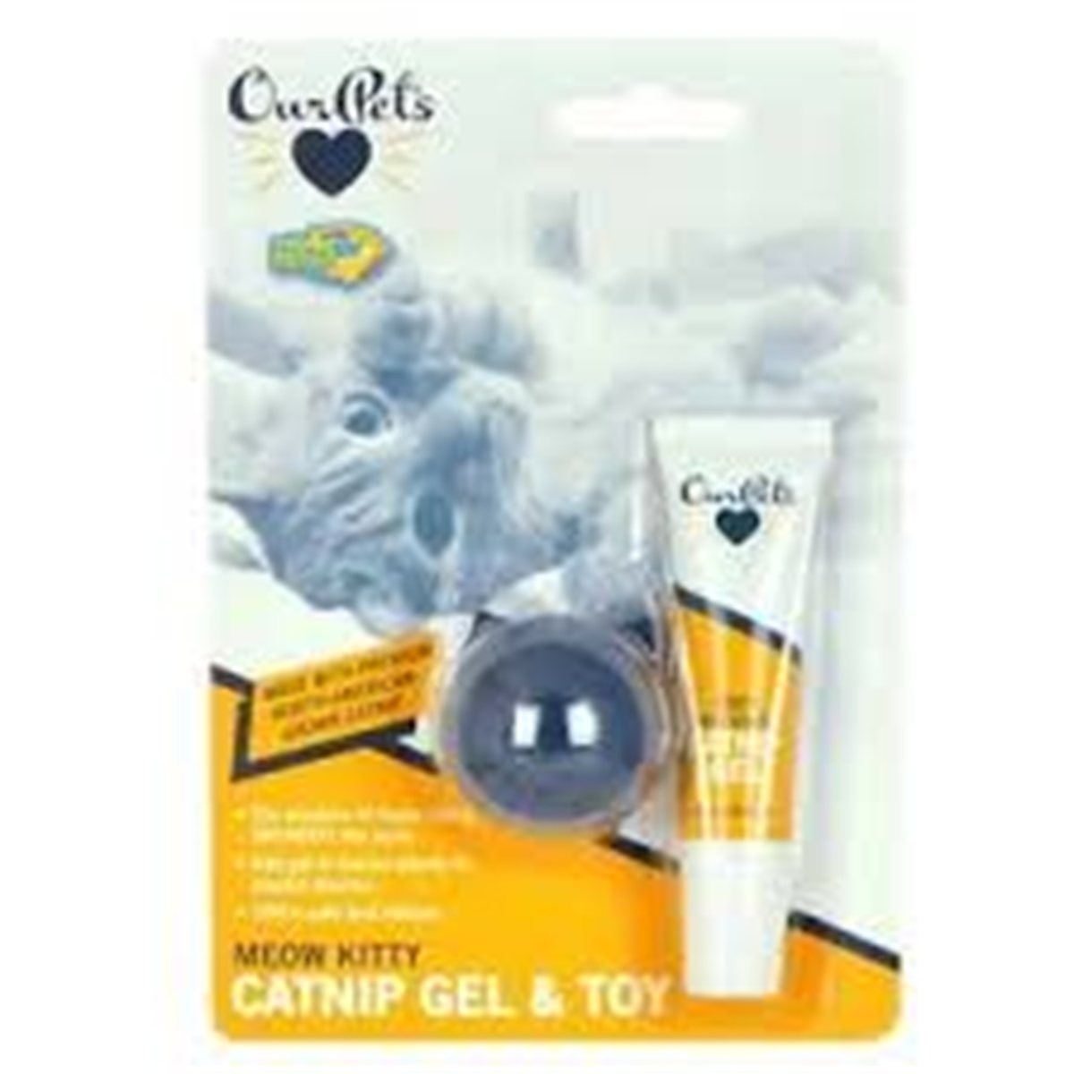JUGUETE GATO PELOTA CON