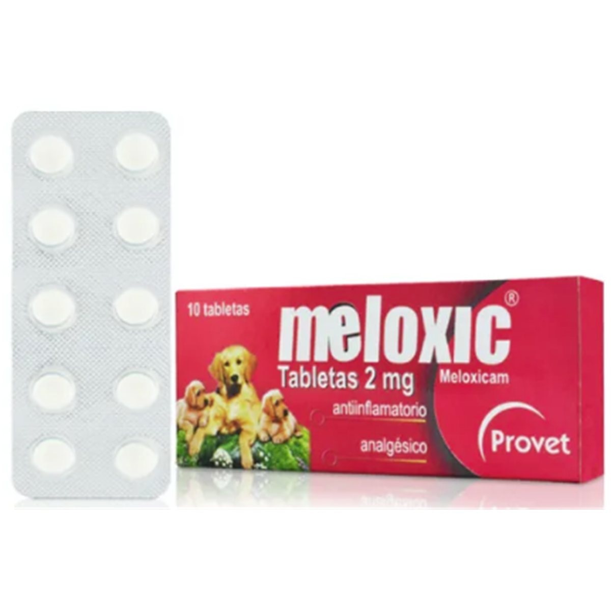 MELOXIC 2 mg * 10 Tabletas
