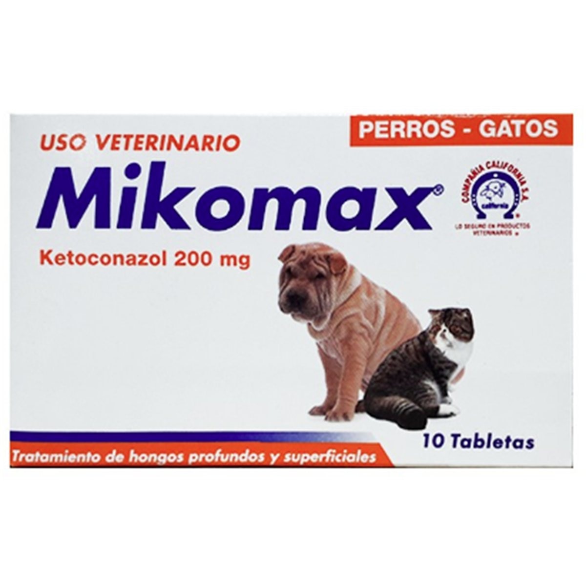 MIKOMAX 200 MG  CAJA * 10 Tab