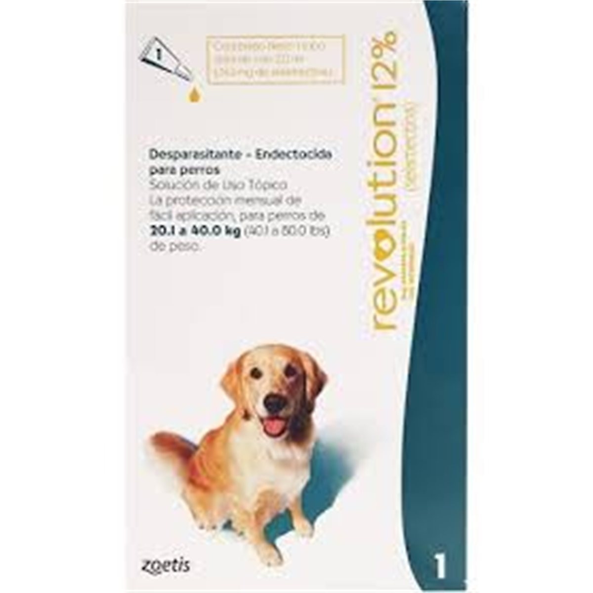 REVOLUTION VERDE * 1 PIPETA (20-40 Kg)