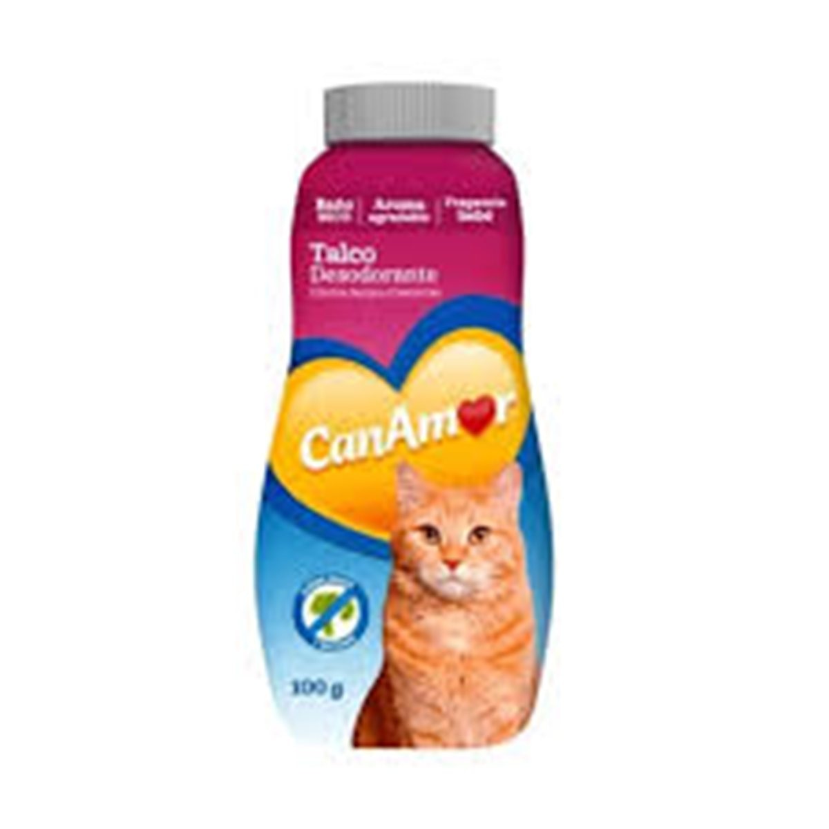 TALCO CANAMOR DESODORANTE GATOS 100 GR