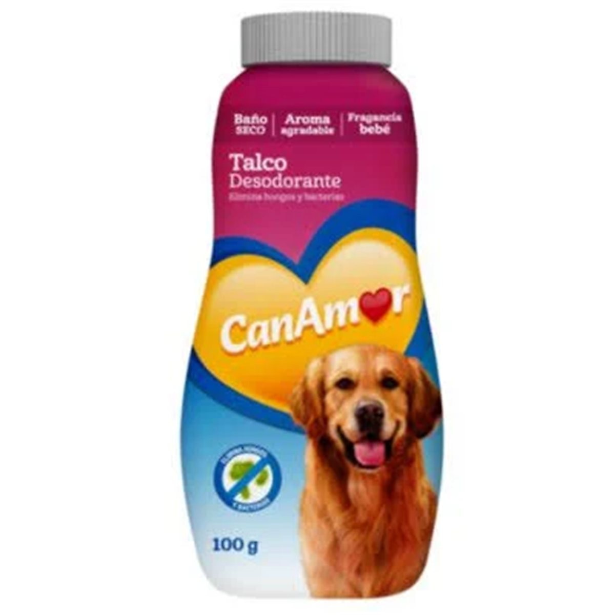 TALCO CANAMOR DESODORANTE PERRO * 100 gr