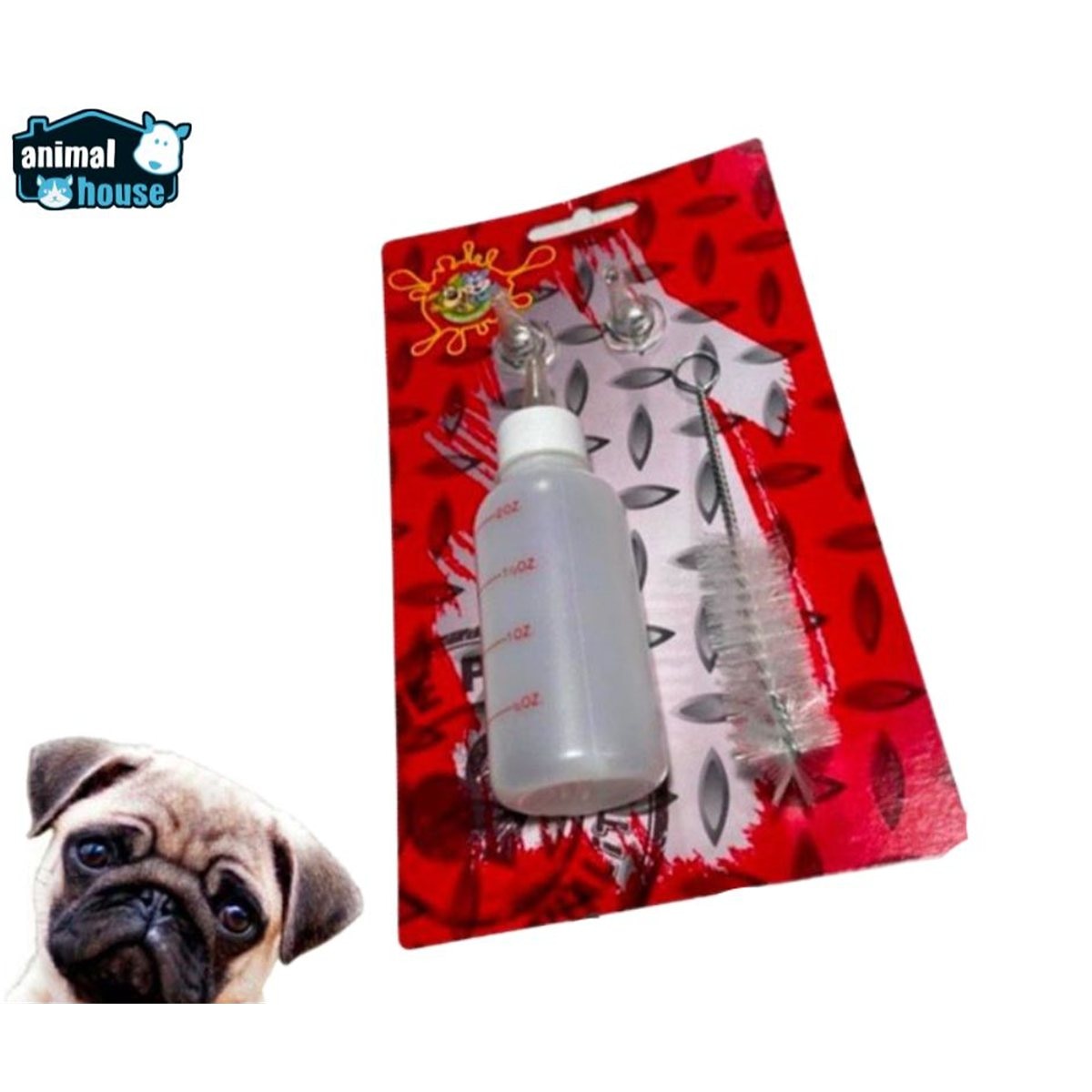 TETERO PLASTICO 2oz/ CHUPOS+CHURRASCO