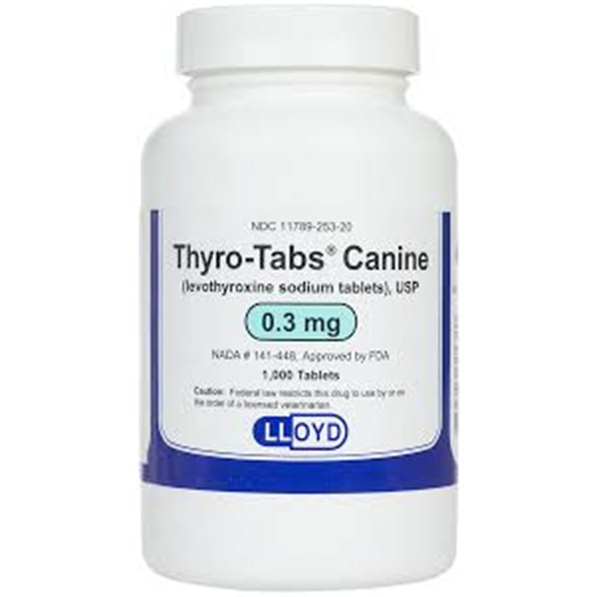THYRO-TABS CANINE * 0.3MG 120 TAB