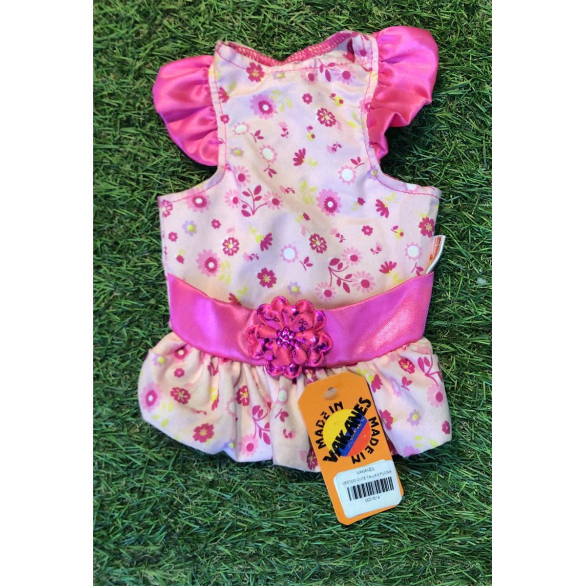 VESTIDO CUTE T2 FUCSIA VAKANES