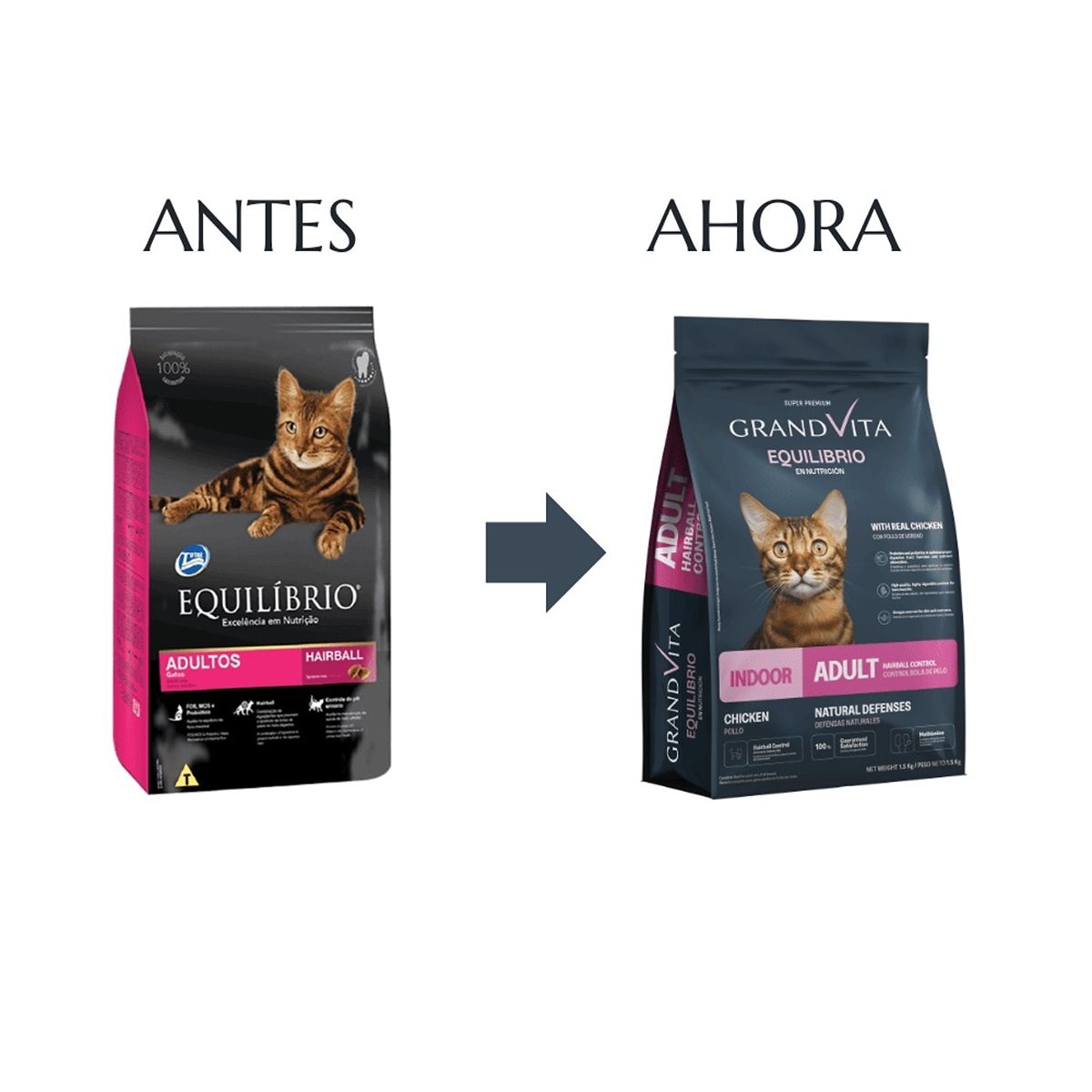 EQUILIBRIO GATO ADULT  GRAN VITA* 1.5 kg