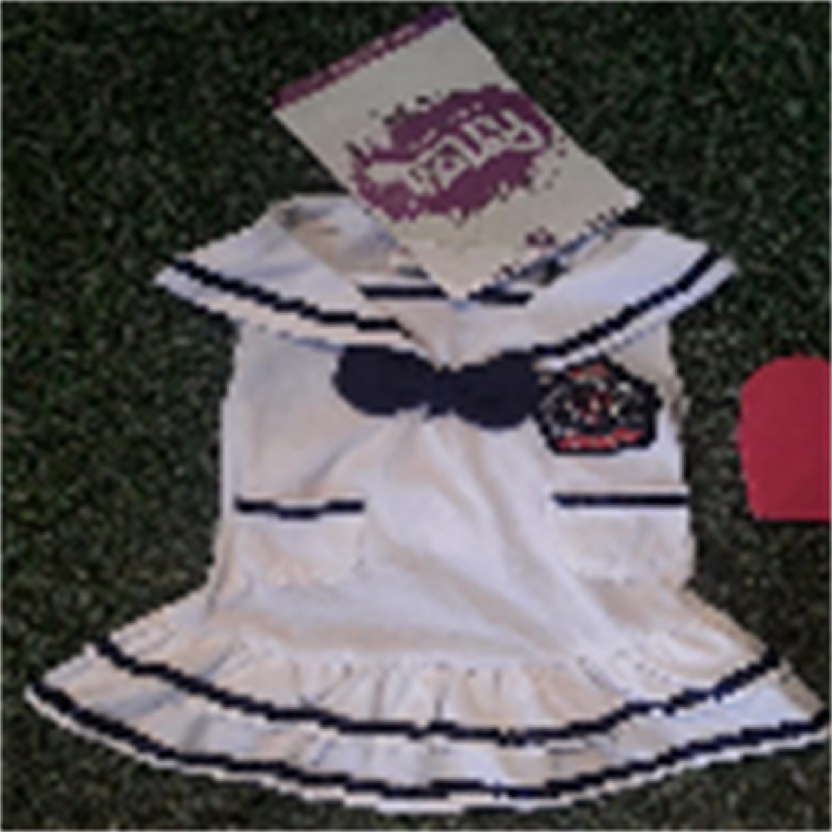 NAVY STUDENTS DRESS BLANCO M