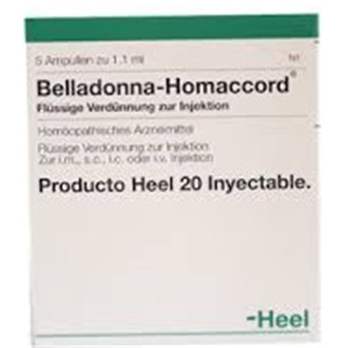 BELLADONA HOMACCORD * Ampolla