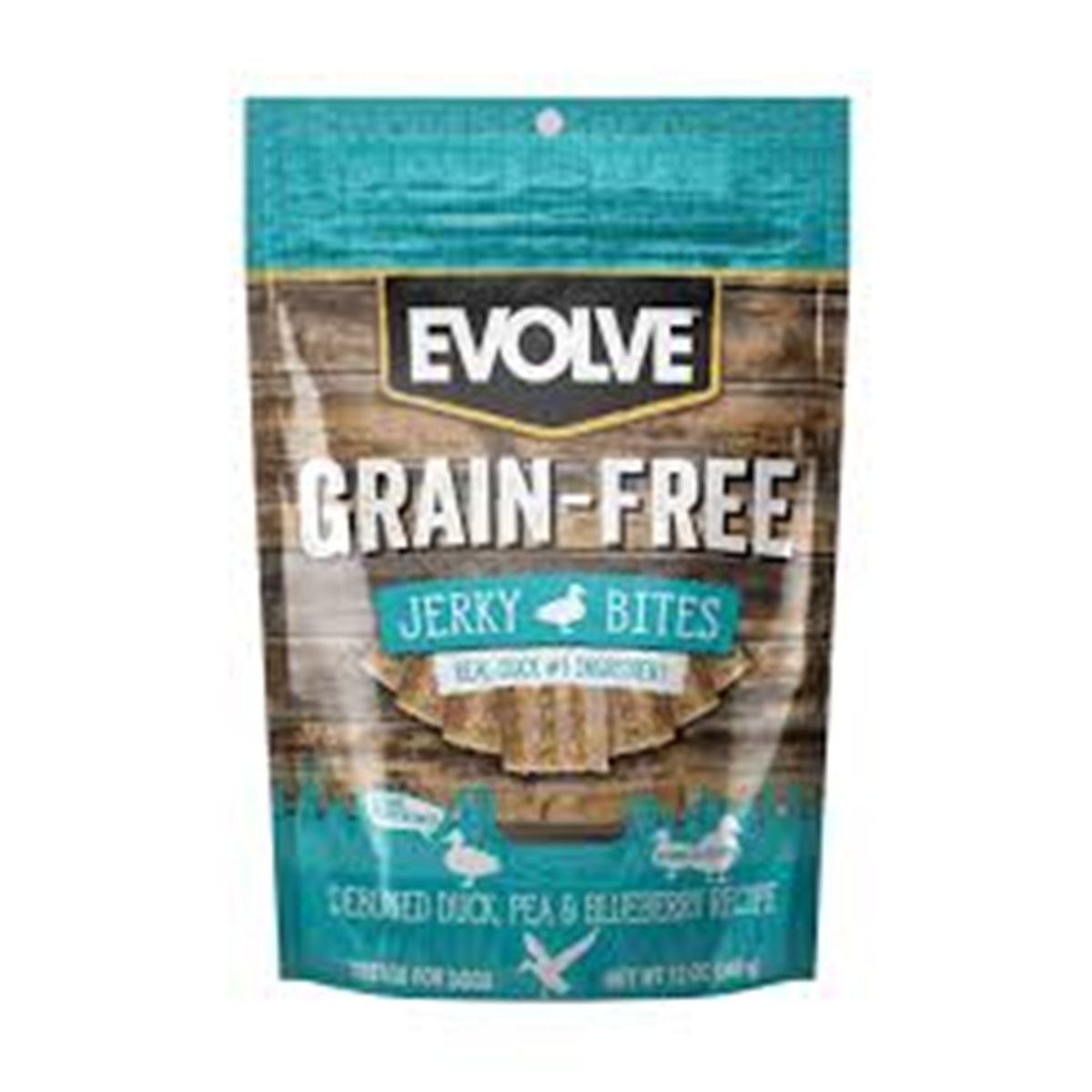 EVOLVE DOG SNACK GRAIN FRE PATO 340gr
