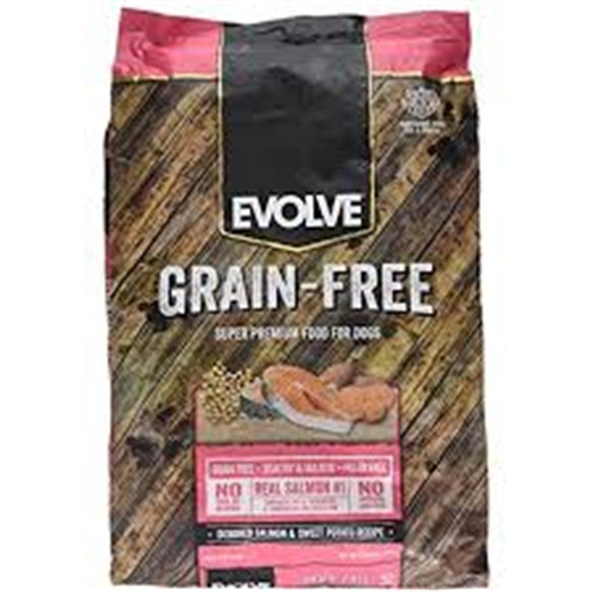 EVOLVE DOG GRAIN FREE SALMON 12lbs-5.4kg