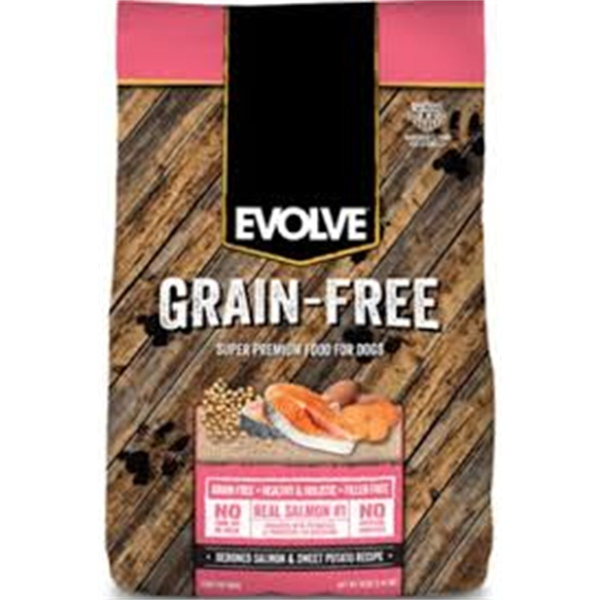 EVOLVE DOG GRAIN FREE SALMON 24lbs-10kg