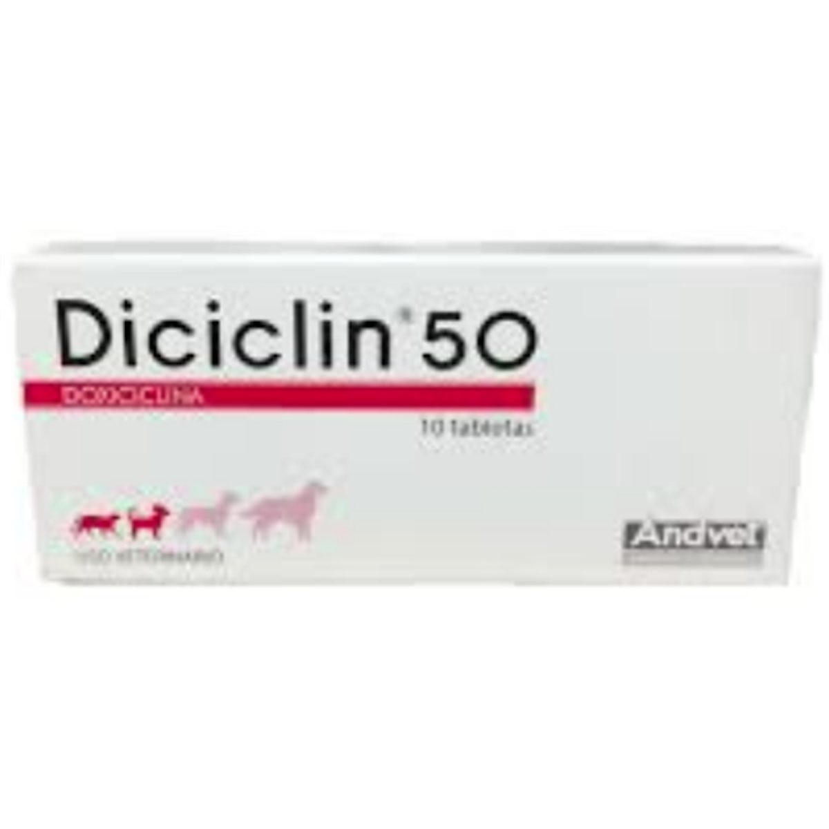 DICICLIN 50 CAJA *10 TABS