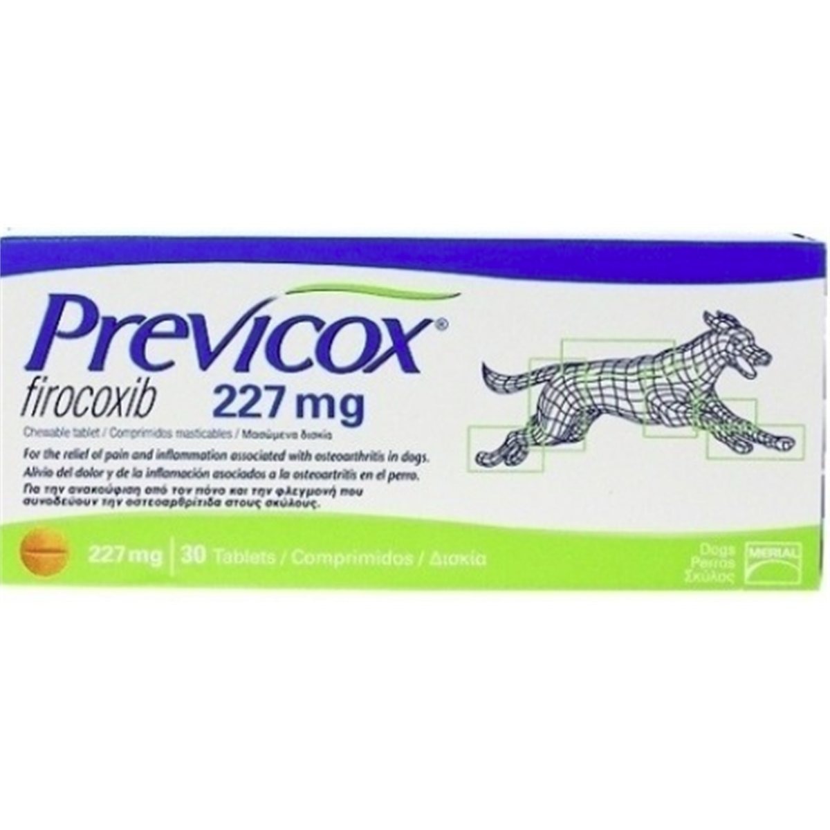 PREVICOX 227 mg 10 COMPRI * BLISTER