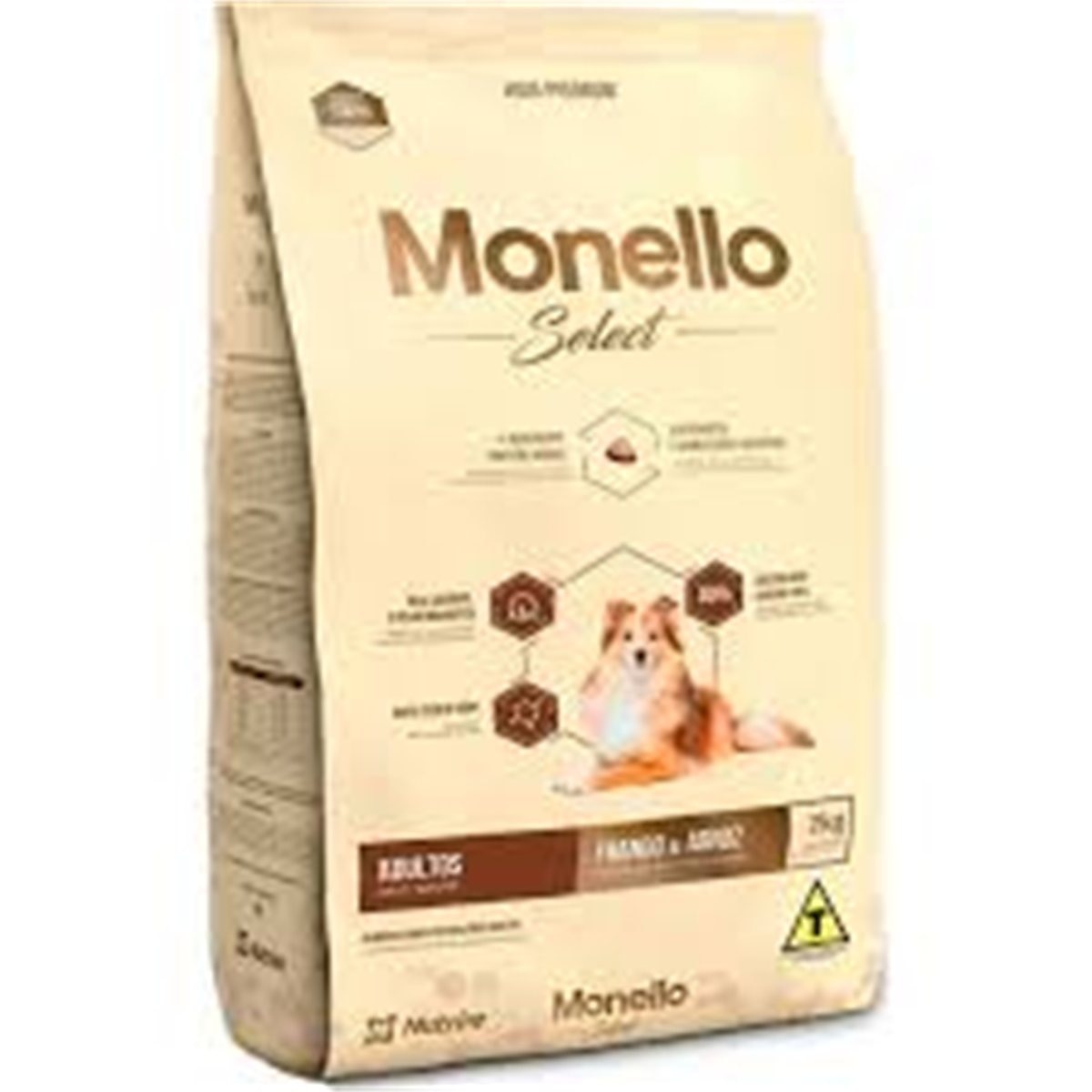 MONELLO DOG SELECT ADULT RM/G * 2 KG