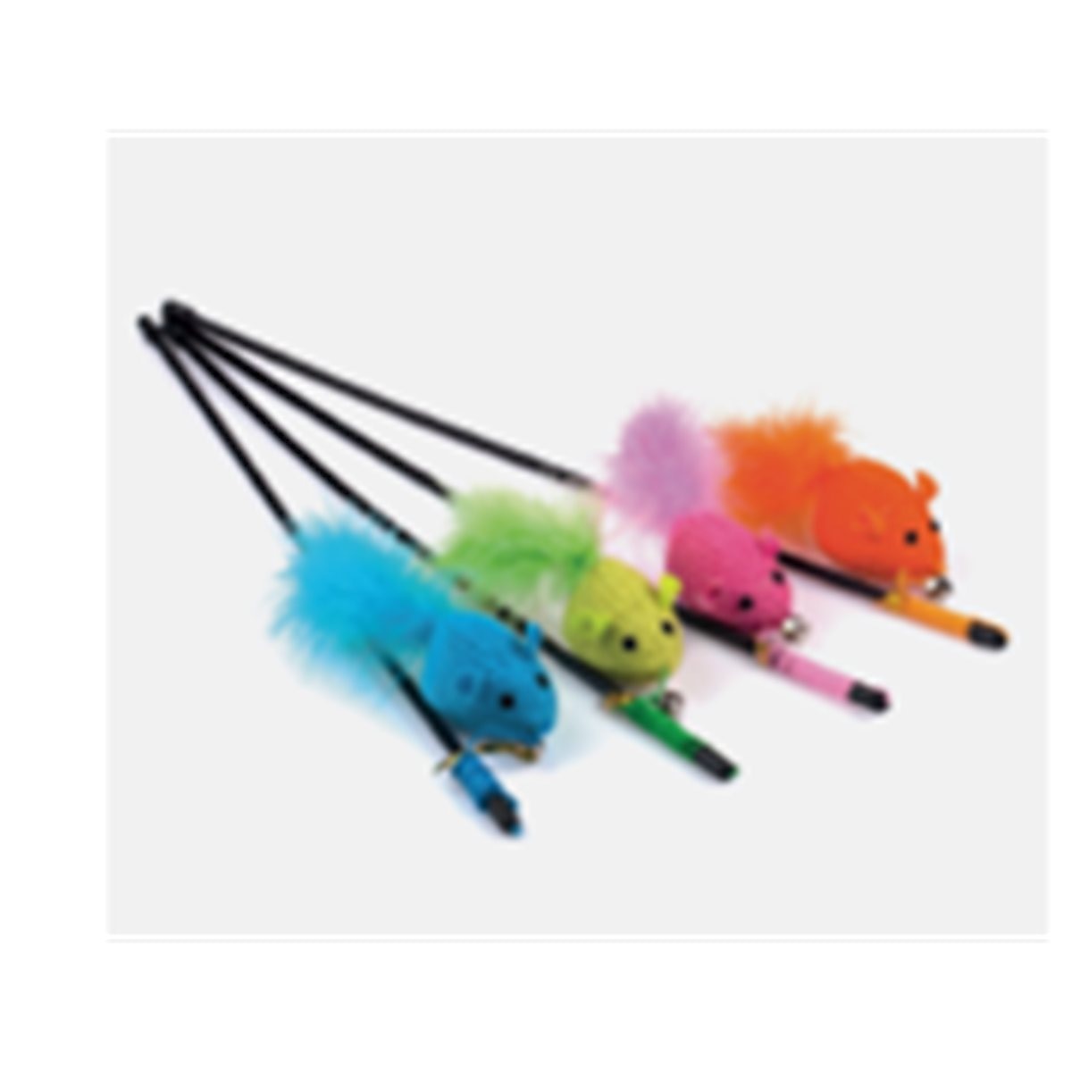 VARA PARA GATOS CON PLUMA CT13026