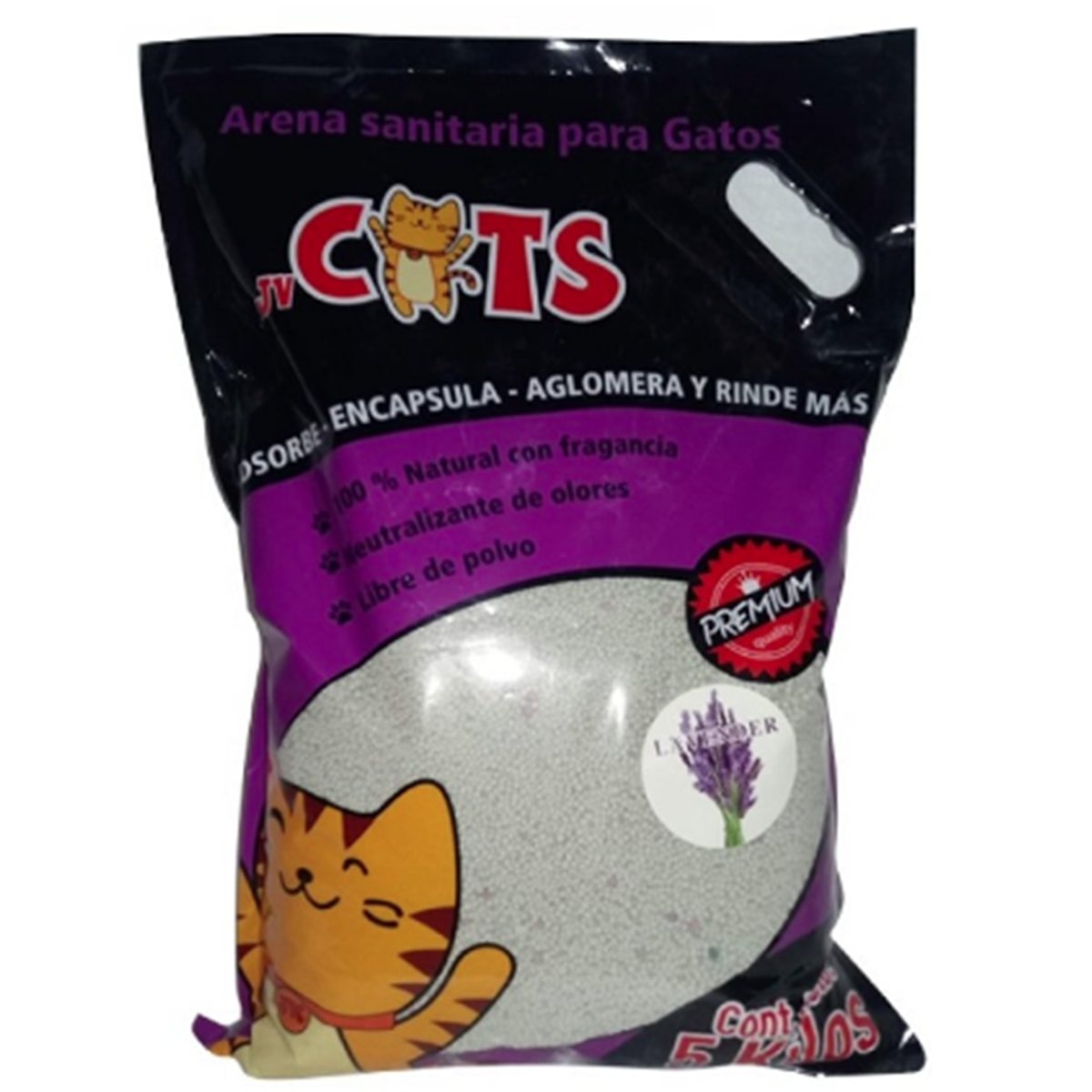 ARENA JV CATS LAVANDA * 5 kg