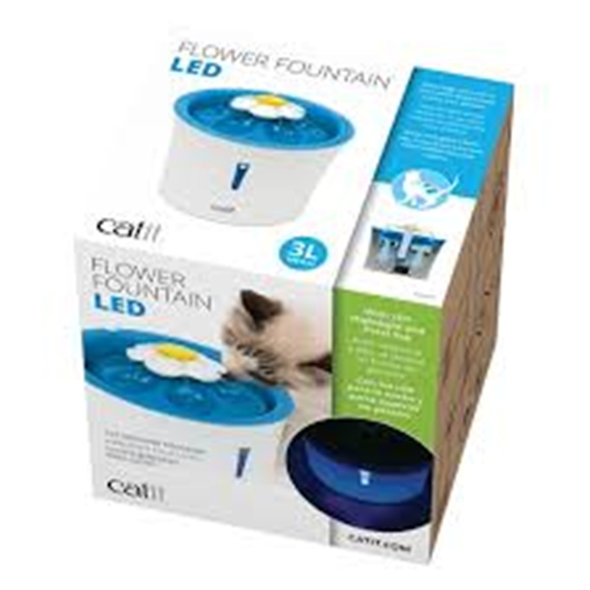 FUENTE FLOR CATIT 2.0 CON LUZ LED