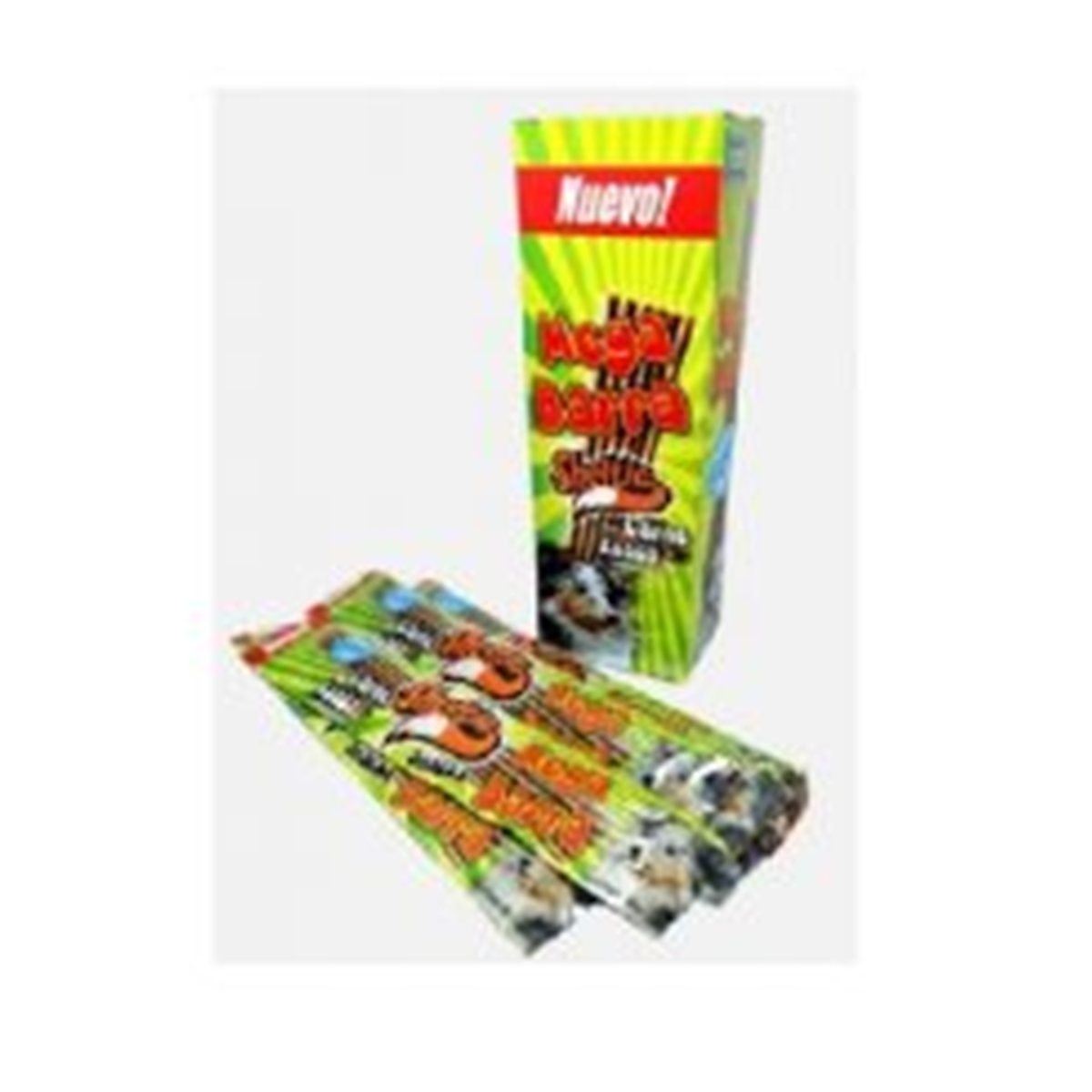 SHELTIE MEGABARRAS CARNE ASAD 38G * UND