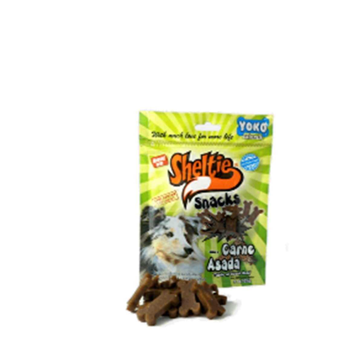 SHELTIE SNACK CARNE ASADA * 85gr