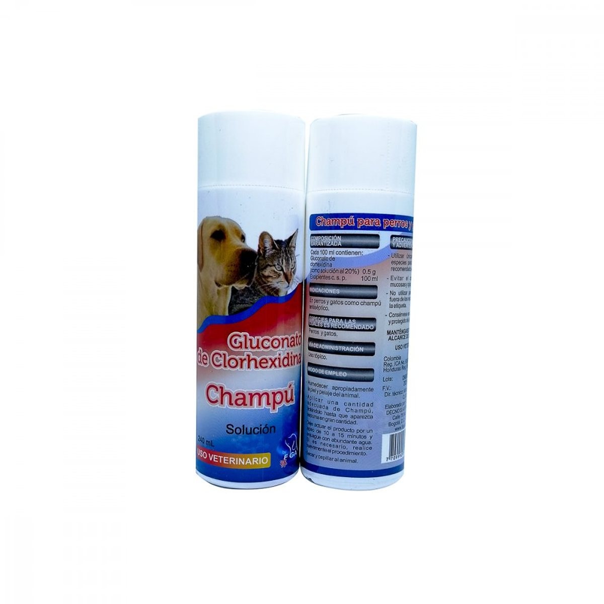 CHAMPU GLUCONATO DE CLORHEXIDINA* 240 ML