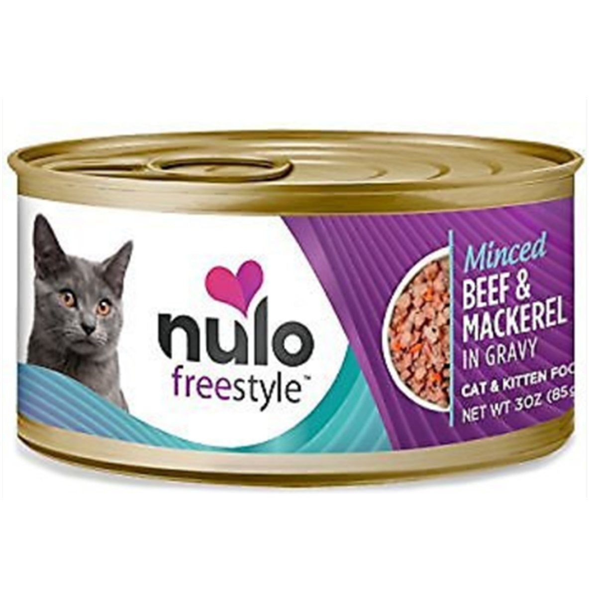 NULO CAT LATA GRAIN FREE BEEF * 3oz-85 g