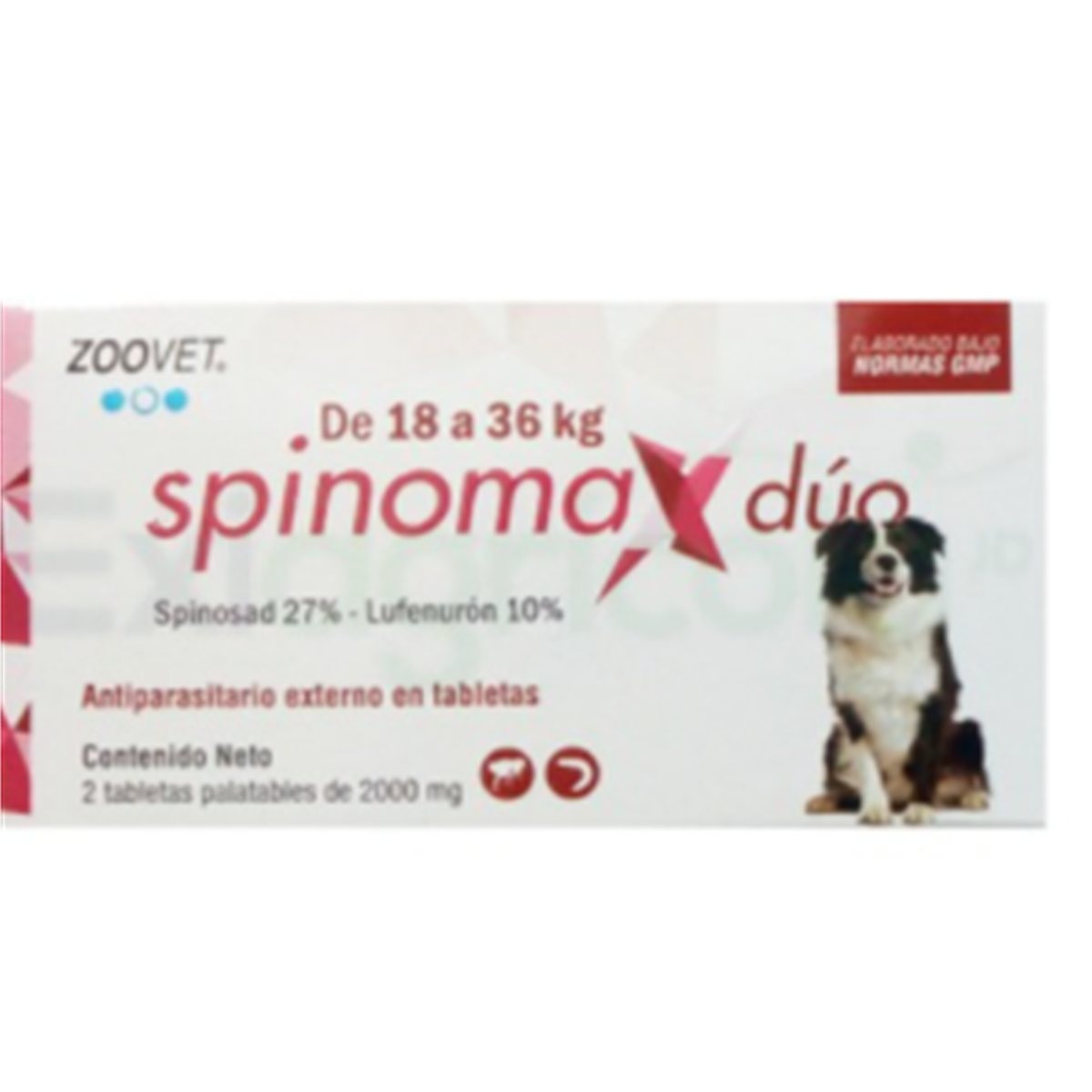 ANTIPULGAS SPINOMAX DUO * 18 A 36  kg