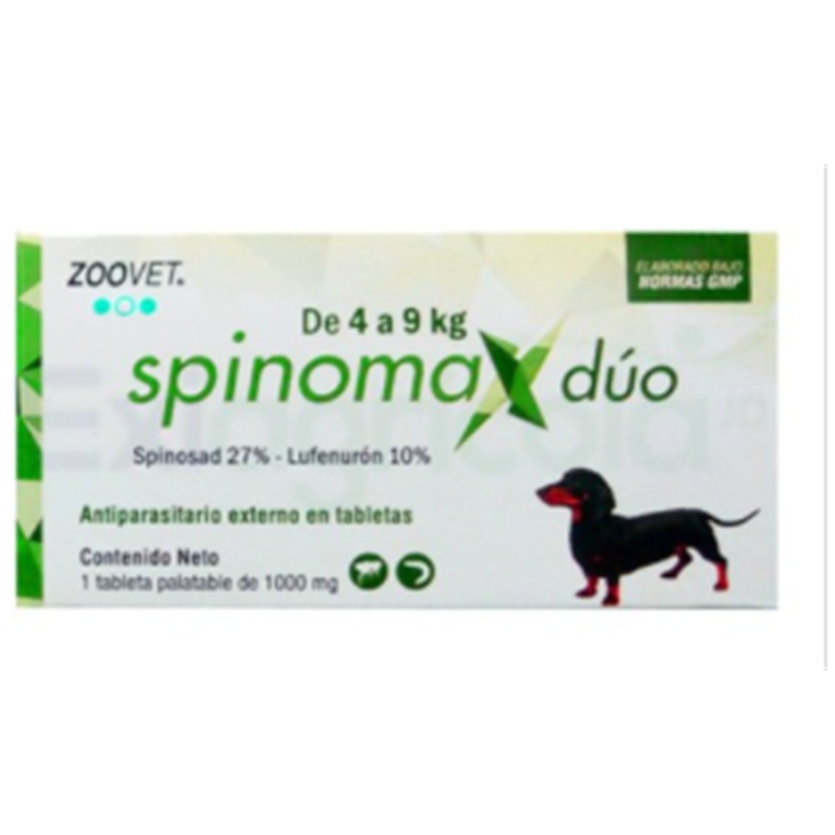 ANTIPULGAS SPINOMAX DUO * 4 A 9 kg