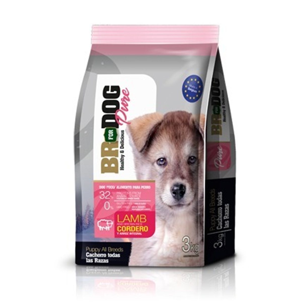 BR FOR DOGS PURE PUPPY CORDERO * 3 kg