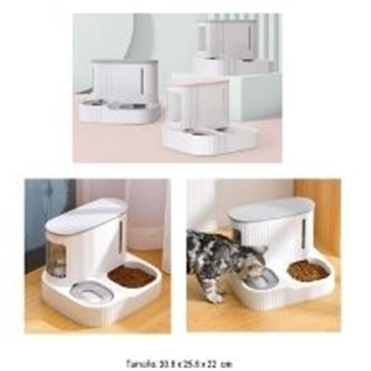 DISPENSADOR DE AGUA Y COMIDA TOWER