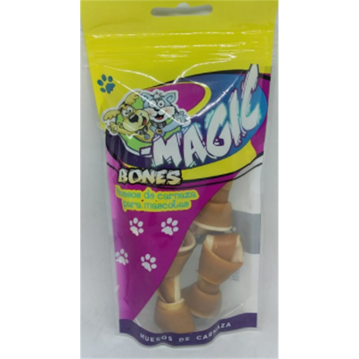 HUESO DE CARNAZA SABOR A CARNE * 4 UND