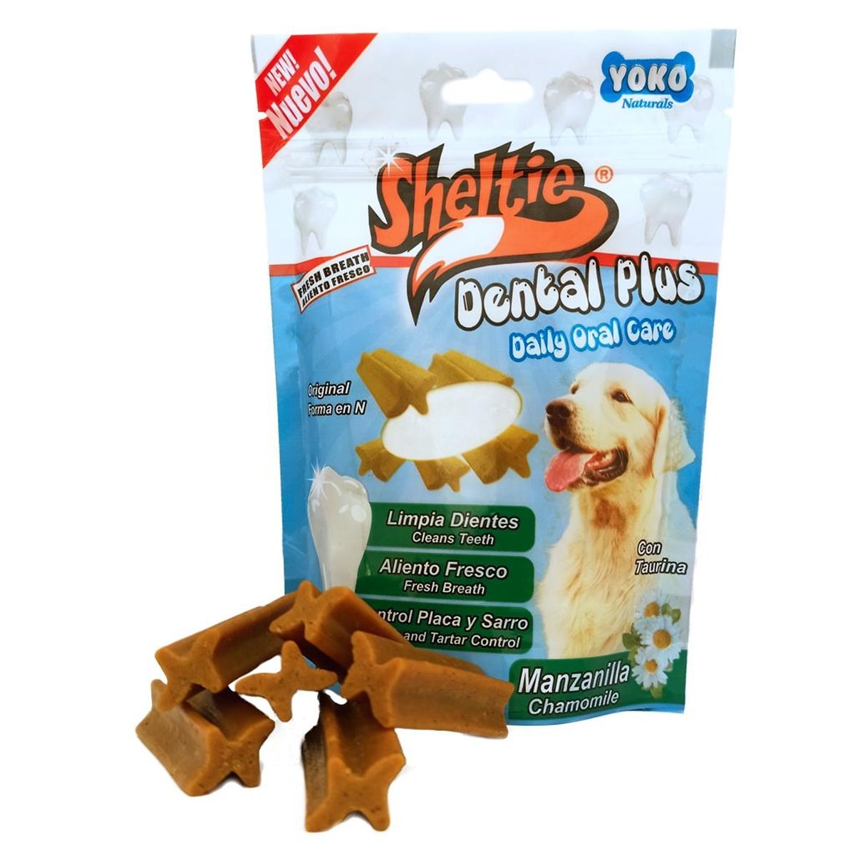 SHELTIE SNACK MANZANILLA DENTAL * 85 gr