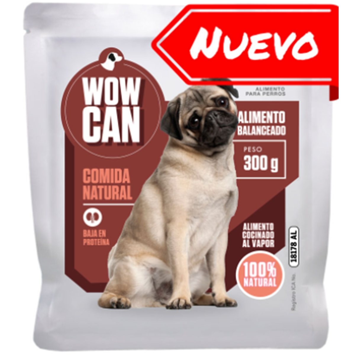 BARF WOWCAN BAJO EN PROTEINA* 300 gr