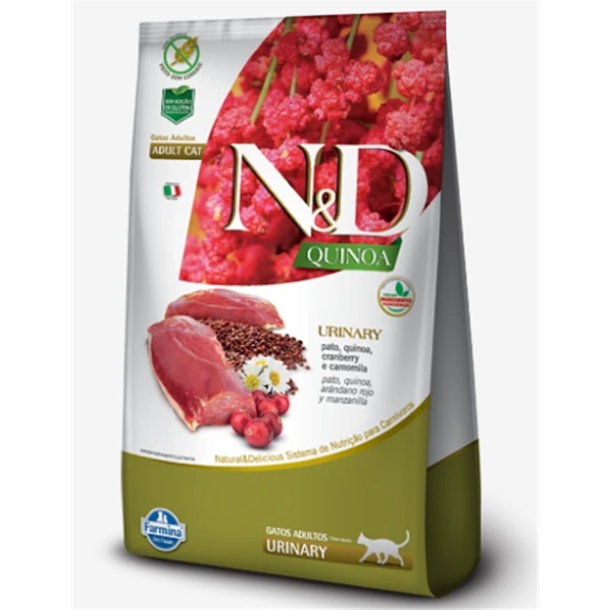 N&D QUINOA FELINE ADUL URINARY PATO*1.5K