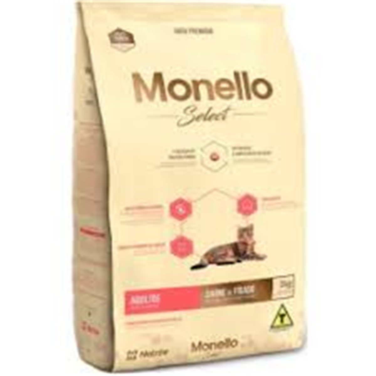 MONELLO SELECT GATOS PIEL&PELAJE * 1.5kg
