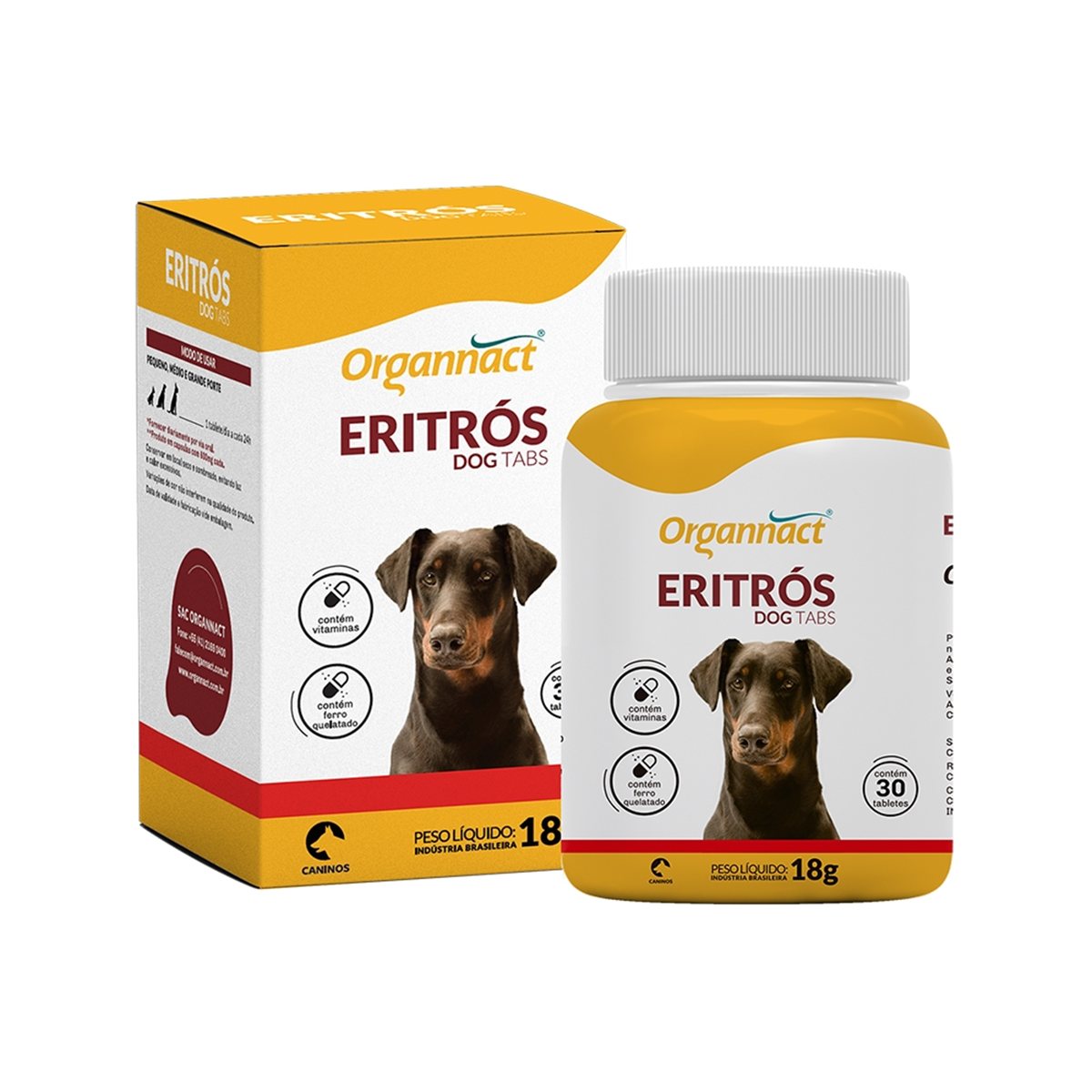ERITROS DOG * TABS 18 gr