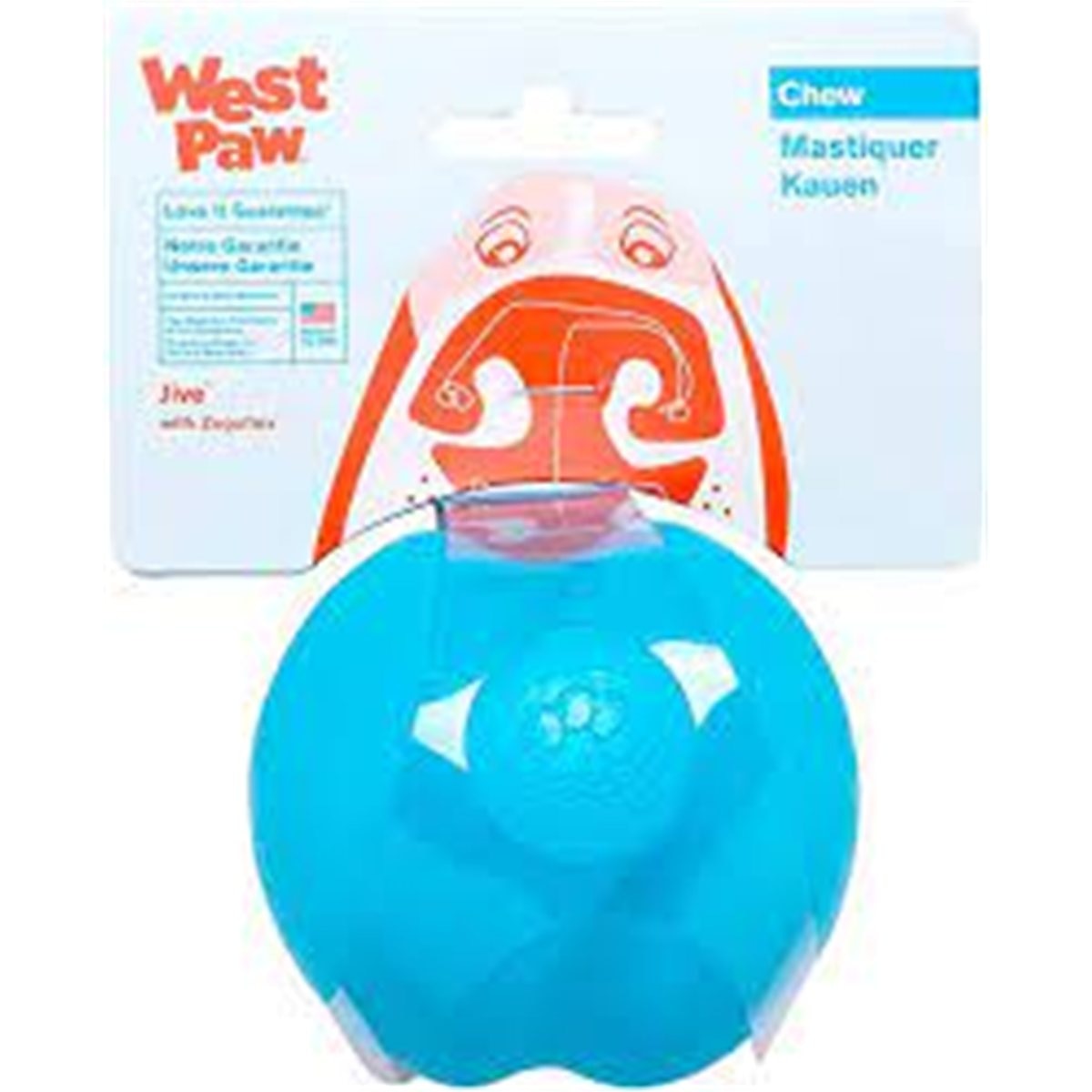 JUGUETE PELOTA JIVE SMALL 2.5 " AZUL