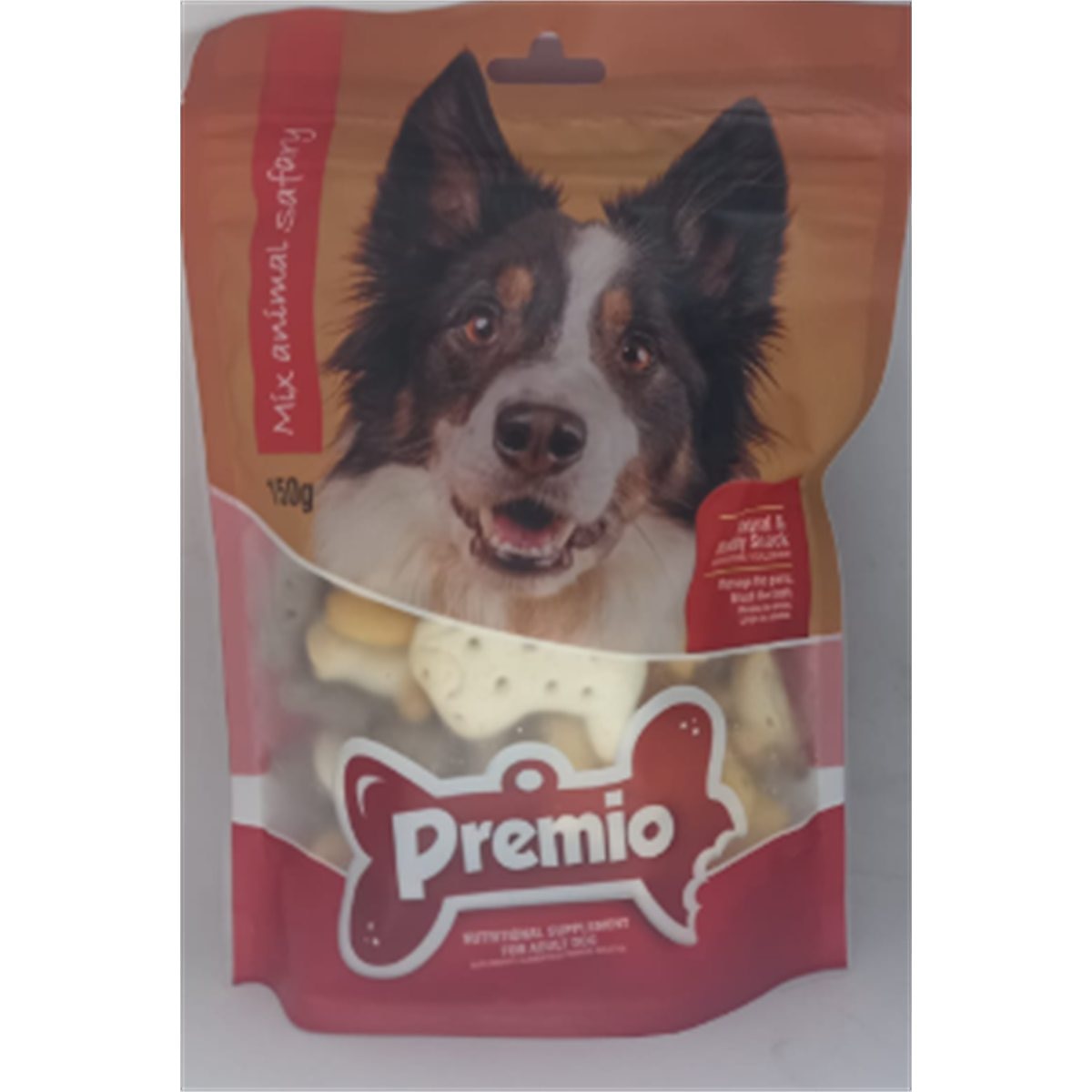 BR SNACK PREMIO MIX ANIMAL SAFARI * 150g