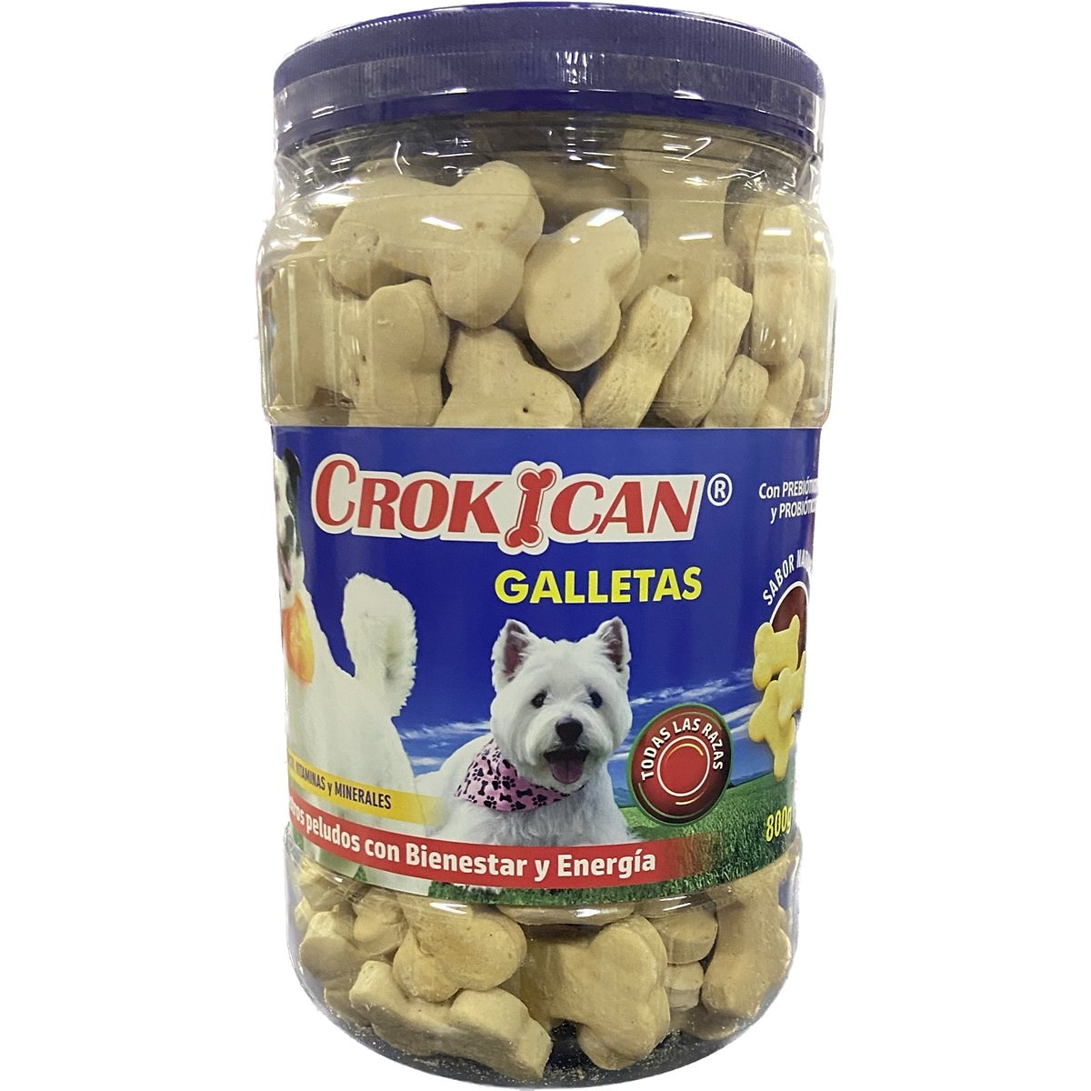 CROKICAN GALLETAS  BOMBONERA *800GR