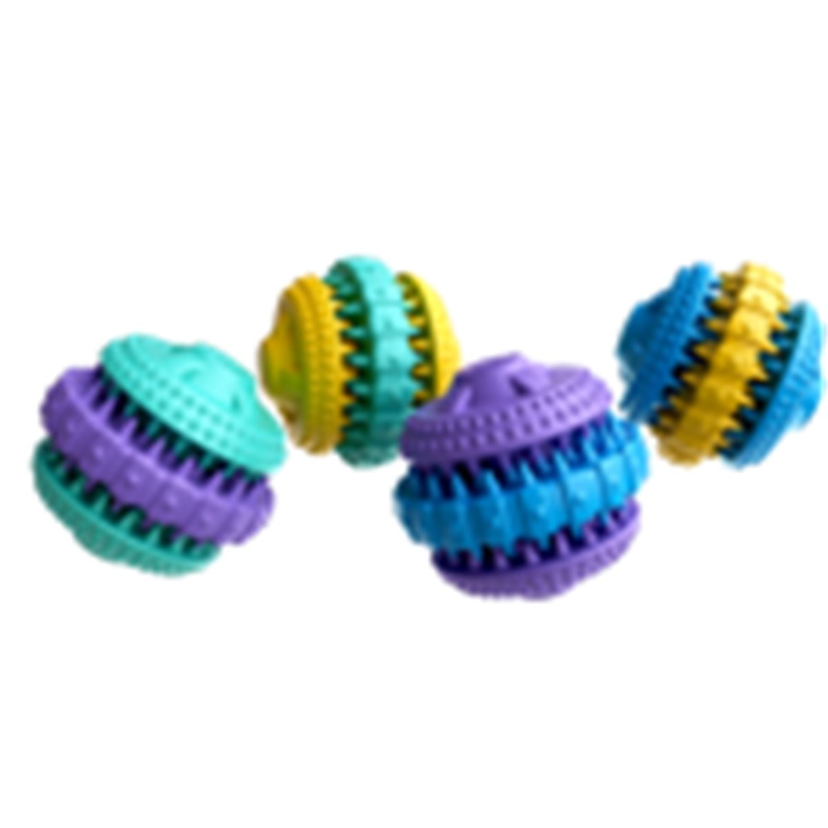 JUGUETE PELOTA CON PUA EN CAUCH PARA DOG
