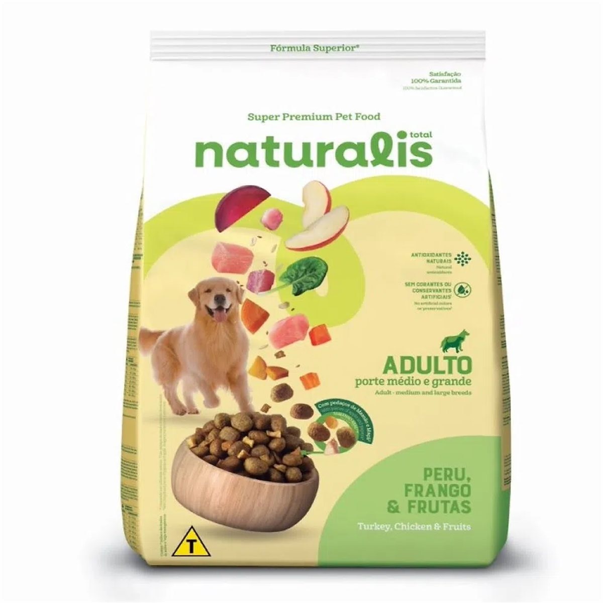 NATURALIS ADULTO FRANG PERU&FRU *2.5 kg